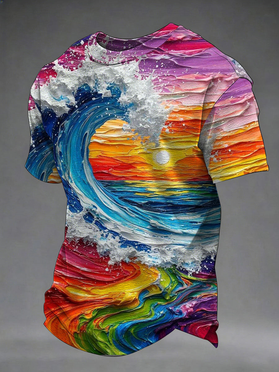 Men's Pride Month Print Casual T-Shirt