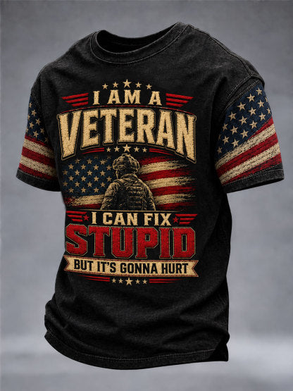 Men's Veterans Day Theme Short Sleeves T-Shirt