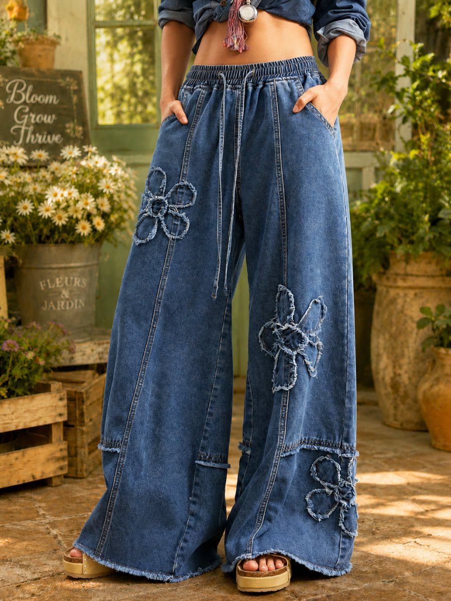 Women's Casual Fashion Wide Leg Pants