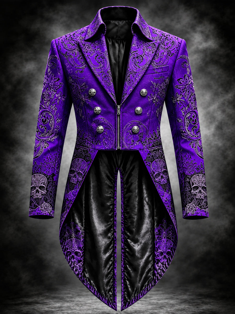 Men's Vintage Art Tail Jacket