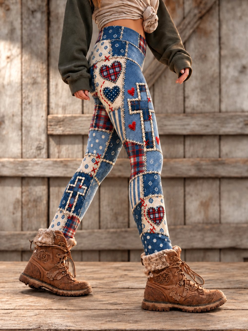 Women's Faith Print Leggings