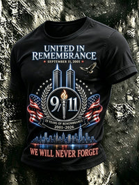 Men's 9/11 Memorial Graphic Top