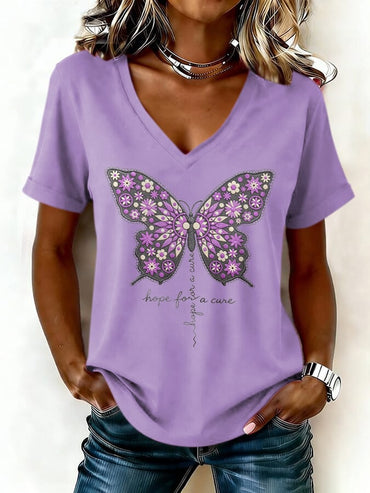 Women's Alzheimer's Disease Awareness T-Shirt