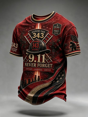 Men's 9.11 Never Forget Shirt