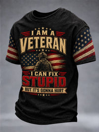 Men's Veterans Day Theme Short Sleeves T-Shirt