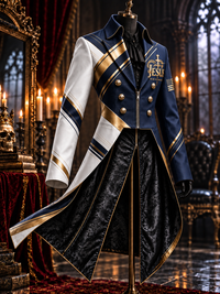 Men's Gothic Steampunk Tail Jacket