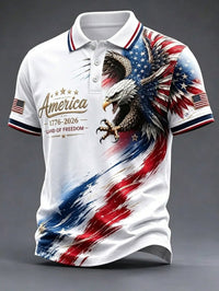 Men's U.S. 250th Anniversary Short-Sleeve Polo Shirt