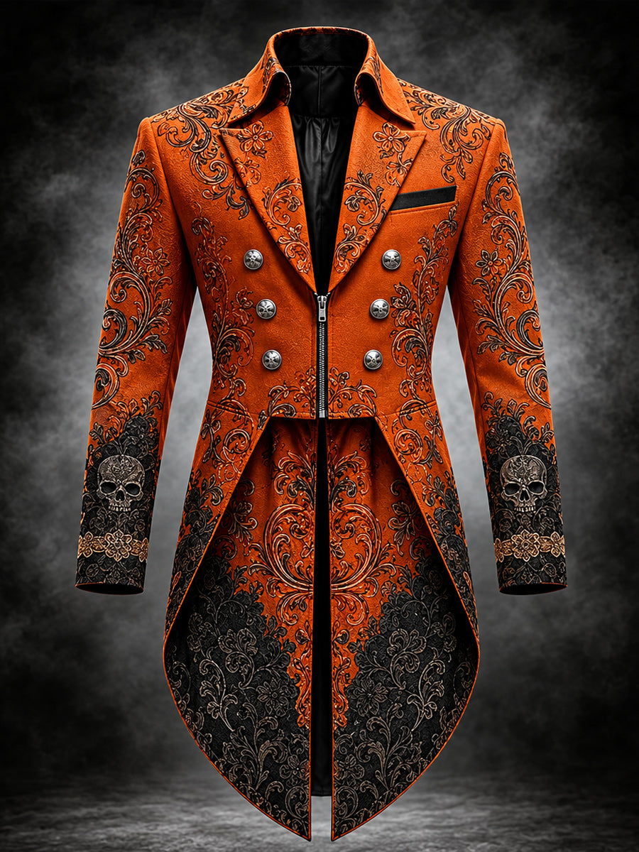 Men's Vintage Art Tail Jacket