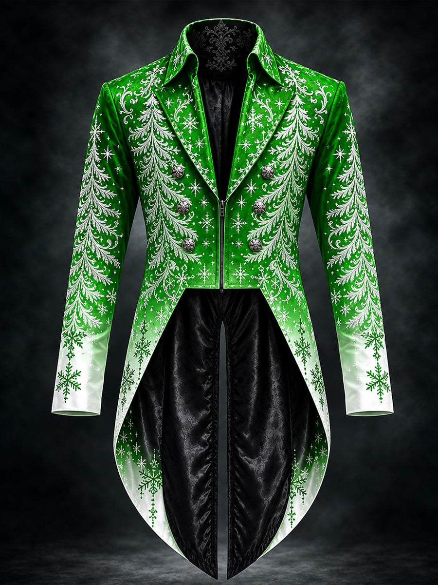 Men's Vintage Art Tail Jacket