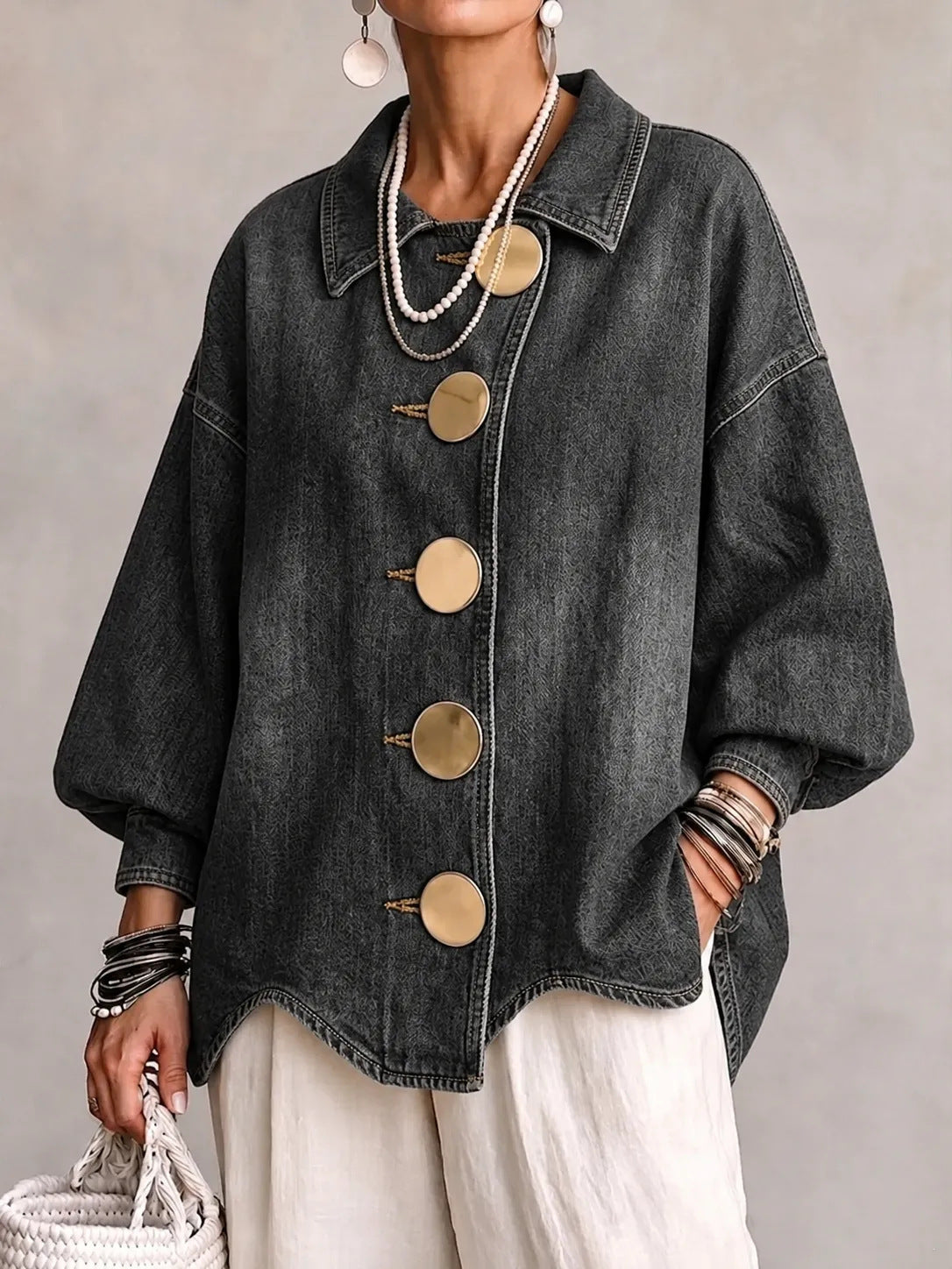 Casual Fashion Denim Jacket