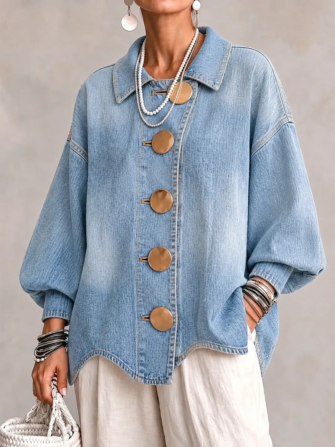 Casual Fashion Denim Jacket
