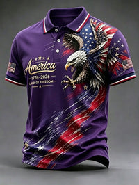Men's U.S. 250th Anniversary Short-Sleeve Polo Shirt