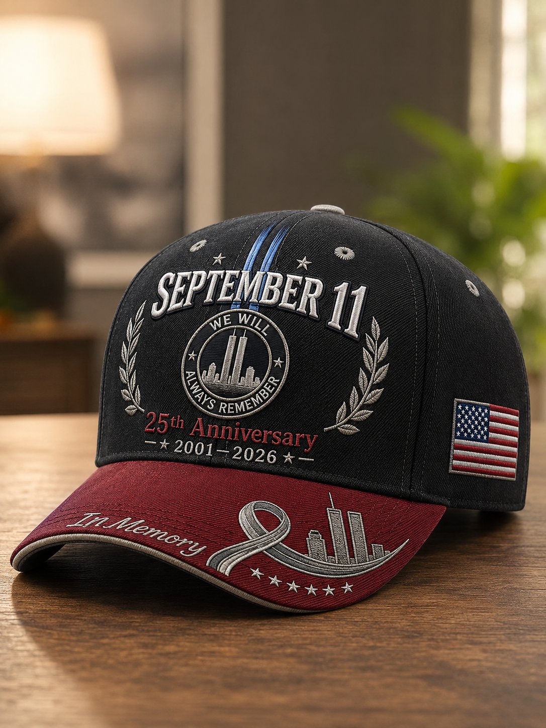9/11 Memorial Baseball Cap(Unisex)
