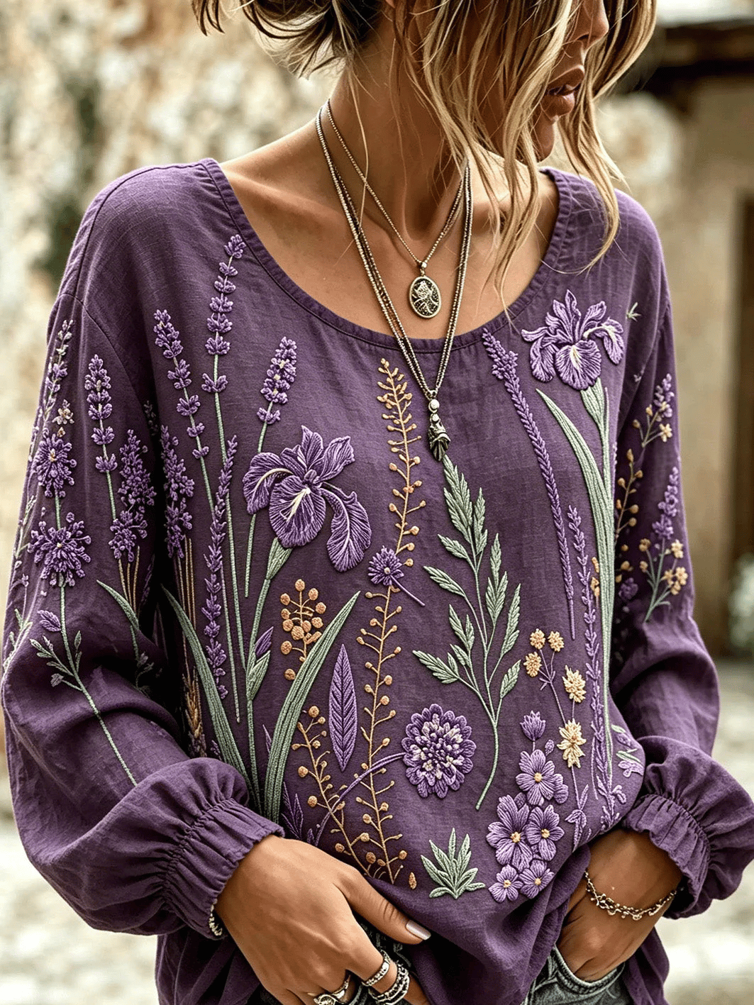 Women's Alzheimer's Awareness Support Comfy Top
