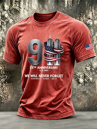 Men's Retro Print Short-Sleeve T-Shirt