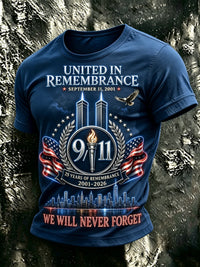 Men's 9/11 Memorial Graphic Top