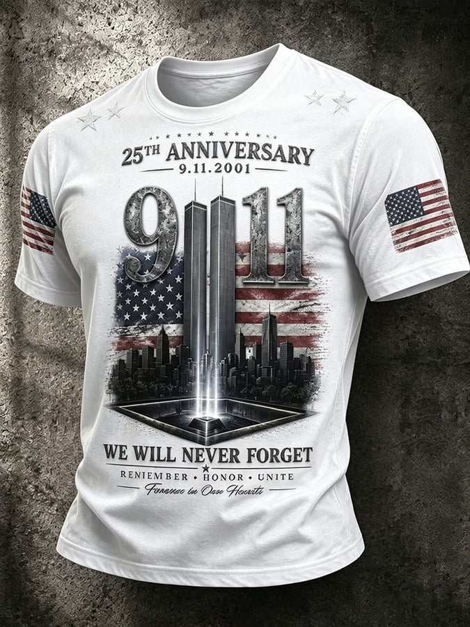 Men's 9.11 Never Forget Shirt