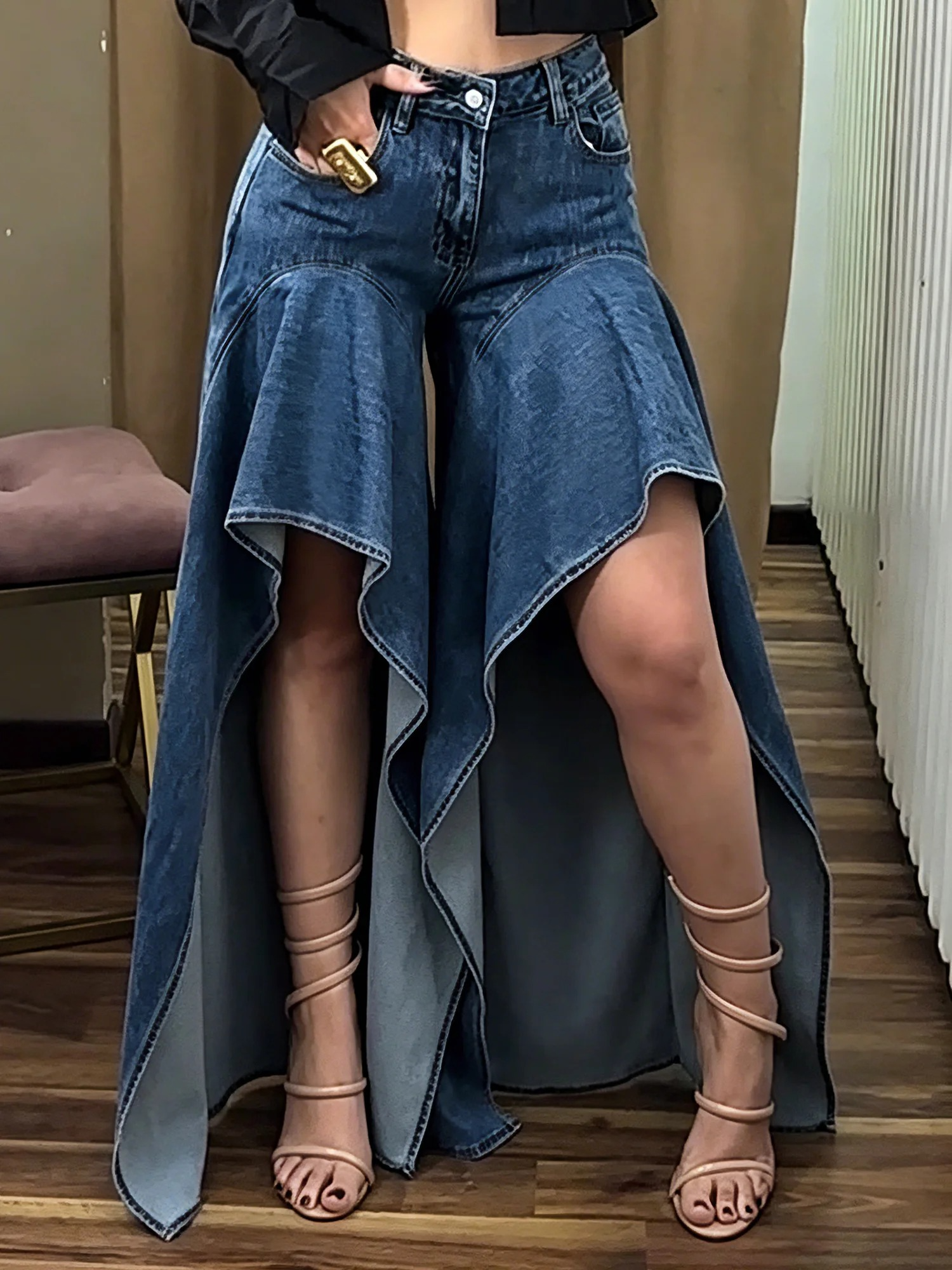 Women's Fashion Casual Irregular Pants
